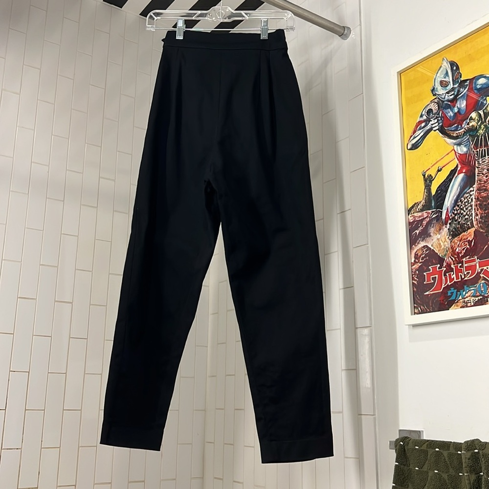 Vivien of Holloway Pedal Pushers Stretch Cotton Black - Picture 6 of 11